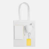 Набор Welcome Pack, желтый с белым