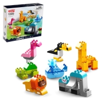 Конструктор Животные «Африка», 102 детали Конструктор Животные «Африка», 102 детали