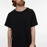 Футболка унисекс T2, черная, размер XL/XXL