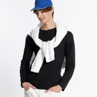 Бейсболка Classic, ярко-синяя с белым кантом