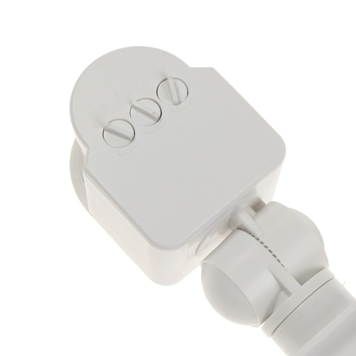 Датчик движения düwi DD-01, 180°, 1200 Вт, 5-12 м, IP44, настенный, белый Датчик движения düwi DD-01, 180°, 1200 Вт, 5-12 м, IP44, настенный, белый