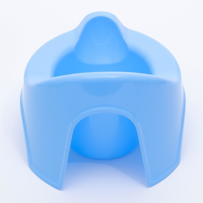 Горшок детский, цвет МИКС для мальчика (бирюзовый, зелёный, голубой)