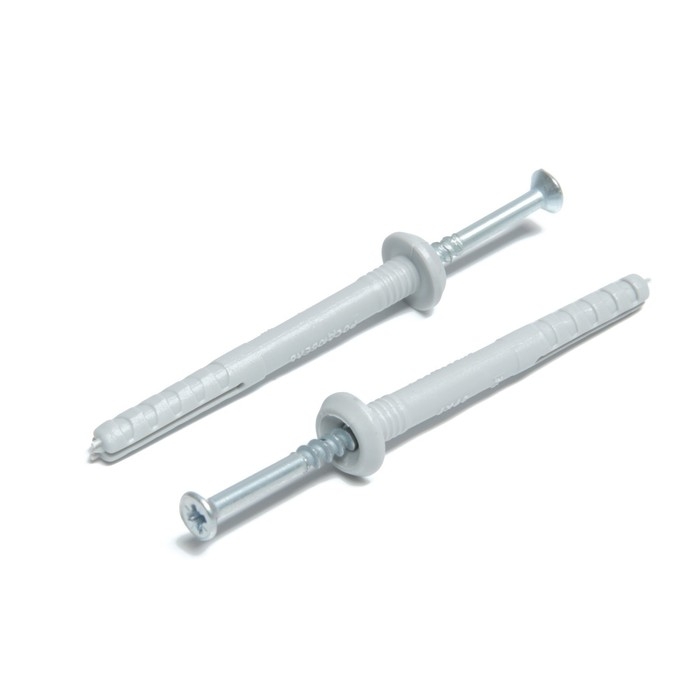 Дюбель-гвоздь ТУНДРА, грибовидный бортик, нейлоновый, 6х60 мм, 50 шт Дюбель-гвоздь ТУНДРА, грибовидный бортик, нейлоновый, 6х60 мм, 50 шт