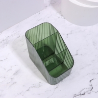 Органайзер для хранения маникюрных/косметических принадлежностей «LIGHT», 3 секции, 8,5 × 14,5 × 12 см, цвет МИКС Органайзер для хранения маникюрных/косметических принадлежностей «LIGHT», 3 секции, 8,5 × 14,5 × 12 см, цвет МИКС