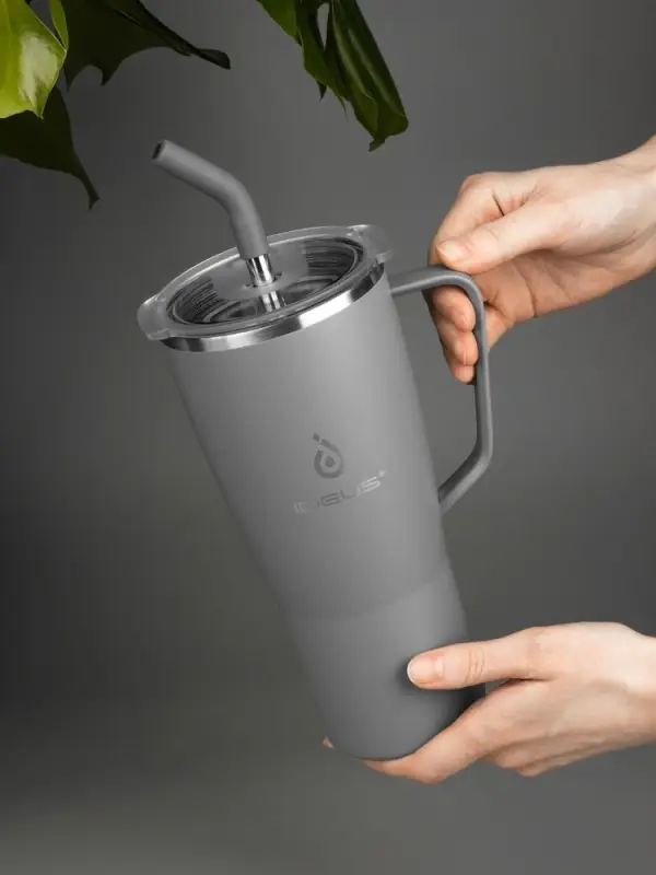 Термостакан Kasumigaoka, серый