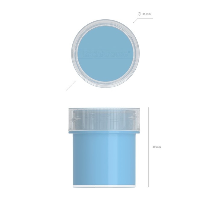 Гуашь 12 цветов х 20 мл, ErichKrause Гуашь 12 цветов х 20 мл, ErichKrause "Jolly Friends Pastel", пастельная гамма, в коробке