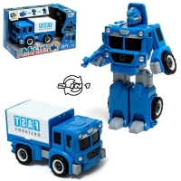 Конструктор винтовой &laquo;Грузовик&raquo;, 2 в 1 робот-машина