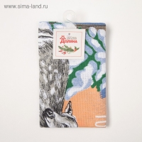 Полотенце "Доляна" Счастливое время 35х60см,100% хл 160 г/м2 Полотенце "Доляна" Счастливое время 35х60см,100% хл 160 г/м2