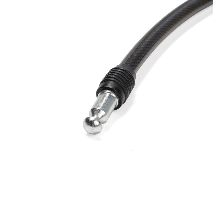 Замок навесной велосипедный LOCKLAND, 10х800 мм, перфорированный ключ с пластиковой ручкой Замок навесной велосипедный LOCKLAND, 10х800 мм, перфорированный ключ с пластиковой ручкой