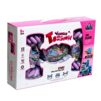 Машинка-перевёртыш HYPER SKIDDING, с управлением жестами, цвет розовый