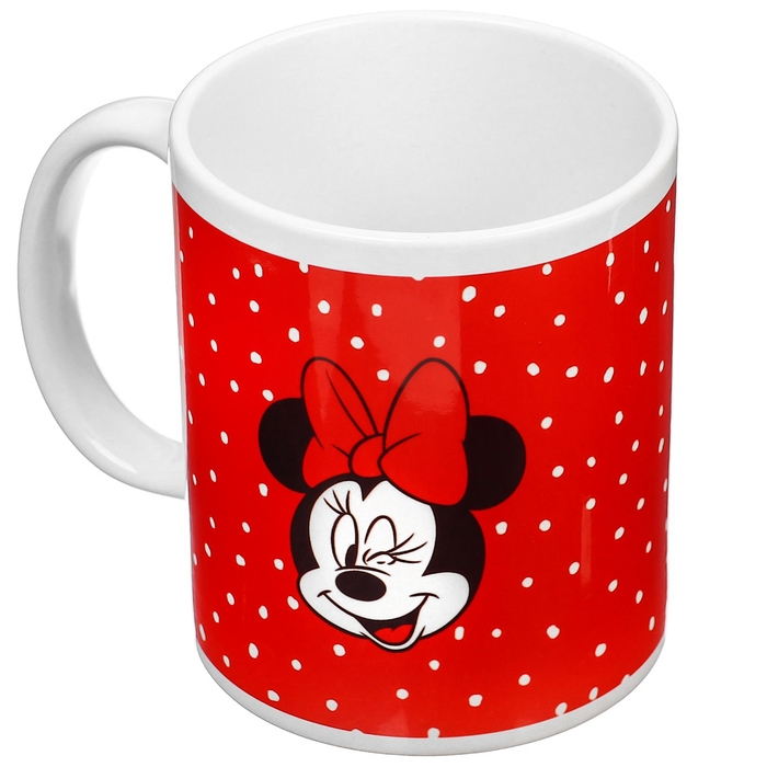 Набор парных кружек, 320 мл "Счастье начинается с тебя", Микки и друзья