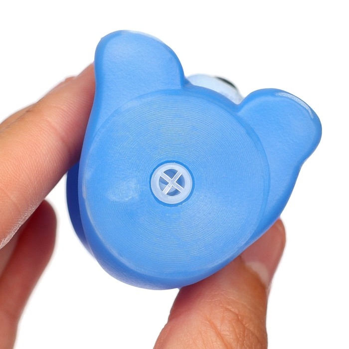 Набор резиновых игрушек для ванны &laquo;Мыльница: Мишки&raquo;,14 см, с пищалкой, 4 шт, цвет МИКС, Крошка Я