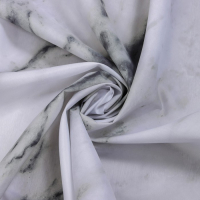 Штора для ванны Доляна &laquo;Мрамор&raquo; с люверсами, 180&times;180 см