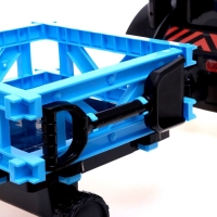 Электромобиль &laquo;Трактор&raquo;, с прицепом, цвет синий