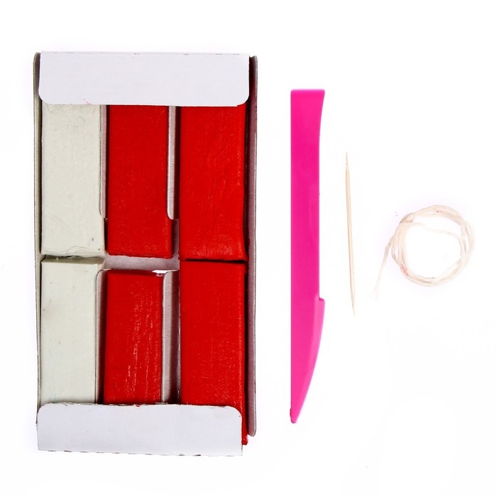 Свеча своими руками на новый год &laquo;Новогодний узор&raquo;, новогодний набор для творчества