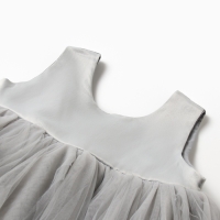 Платье детское нарядное KAFTAN рост 110, серый