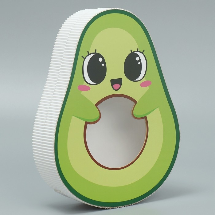 Коробка подарочная, кондитерская упаковка, «Авокадо», 19х24,5х5 см Коробка подарочная, кондитерская упаковка, «Авокадо», 19х24,5х5 см