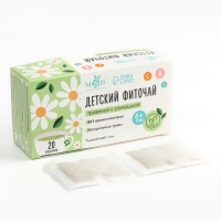 Детский фиточай M&B, травяной с ромашкой, 1+ мес, 20 п Детский фиточай M&B, травяной с ромашкой, 1+ мес, 20 п