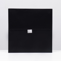 Пакет под торт 40х40х40cm Черный, 1шт Пакет под торт 40х40х40cm Черный, 1шт