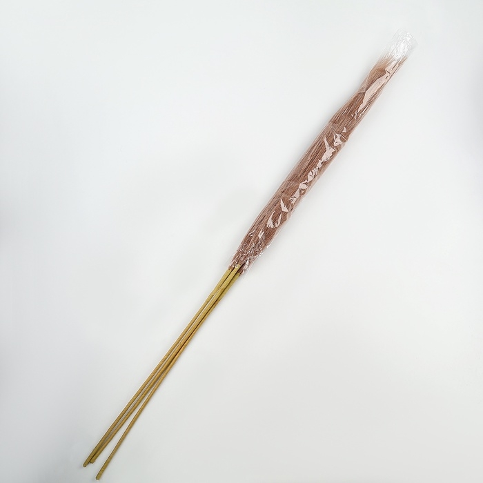 Пампасная искусственная трава высота 1 метр, набор 3 шт., цвет коричневый