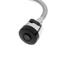 Смеситель для кухни "ЦС-СМ СМ511710", двухвентильный, гибкий излив, латунь, хром Смеситель для кухни "ЦС-СМ СМ511710", двухвентильный, гибкий излив, латунь, хром