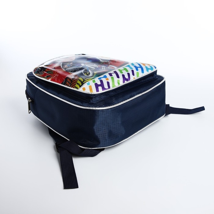 Рюкзак детский на молнии &laquo;Выбражулька&raquo;, цвет синий