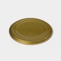 Крышка для консервирования &laquo;Москвичка&raquo;, СКО-82 мм, металл, лак, упаковка 25 шт, цвет золотой