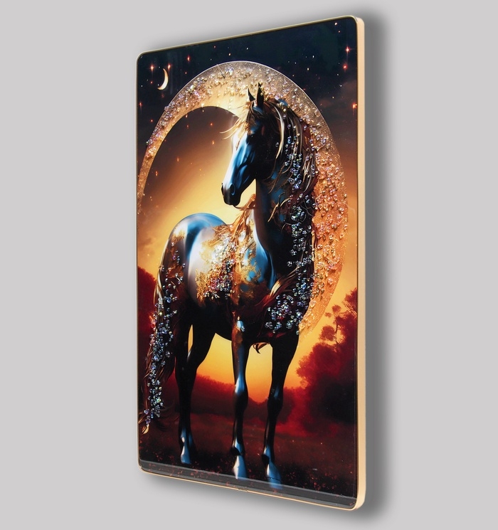 Картина акрил "Лунный конь" 60х39,5 см