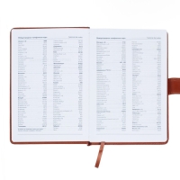 Ежедневник недатированный А5, 140 листов в клетку, с калькулятором, обложка пвх, МИКС Ежедневник недатированный А5, 140 листов в клетку, с калькулятором, обложка пвх, МИКС