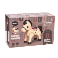Конструктор магнитный &laquo;Лошадка&raquo;, 7 деталей