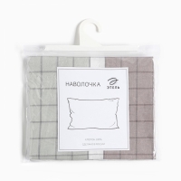 Наволочка Этель Imperia 50*70см, 100% жатый хлопок, 140 г/м&sup2;