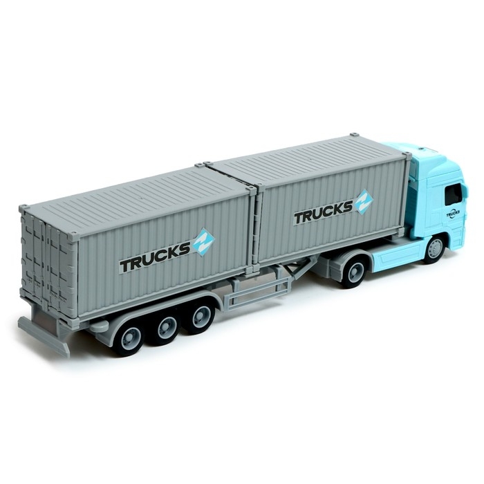 Грузовик инерционный «Контейнеровоз», 1:50, свет, звук Грузовик инерционный «Контейнеровоз», 1:50, свет, звук