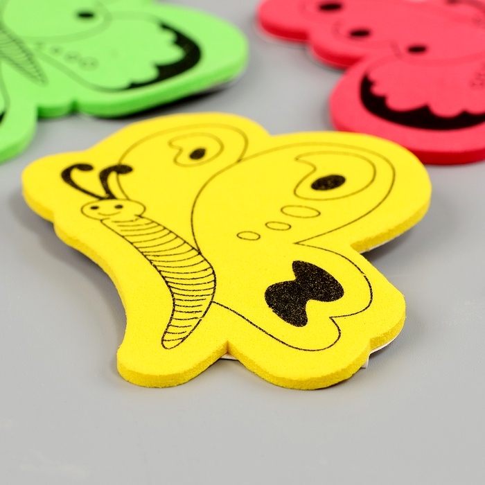 Набор фигурок из EVA на клеевой основе Набор фигурок из EVA на клеевой основе "Бабочки", 13 гр, цвет МИКС