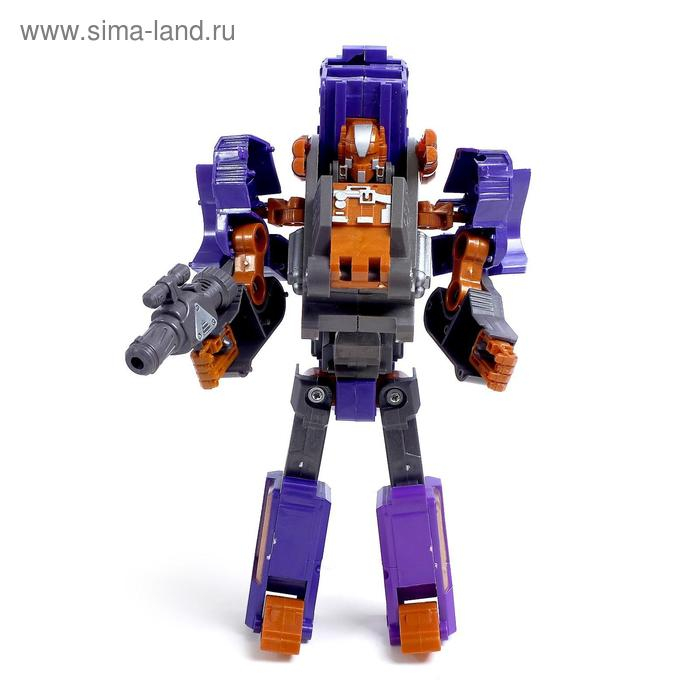 Бластер &laquo;Титан&raquo;, трансформируется, стреляет мягкими пулями, цвет фиолетовый