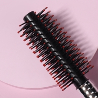 Брашинг, d = 1,5/4,2 &times; 19,7 см, фасовка 12 шт, цвет чёрный/серебристый