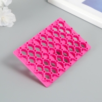 Штамп пластик "Ромб с сердечком" 12,8х7.5 см Штамп пластик "Ромб с сердечком" 12,8х7.5 см