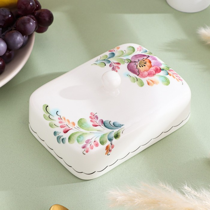 Маслёнка &laquo;Весна&raquo;, на 1 пачку, 15,5&times;12&times;9 см, 1 сорт, авт.Алдошина Л.В.