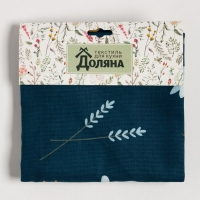 Фартук Доляна Twilight forest 60х70 см, 100% хл, рогожка 164 г/м2 Фартук Доляна Twilight forest 60х70 см, 100% хл, рогожка 164 г/м2