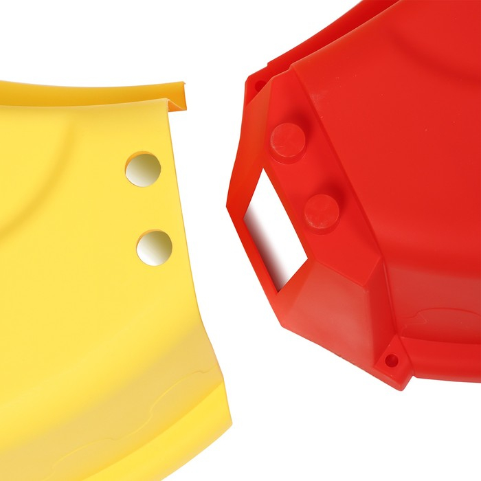 Песочница детская пластиковая, без крышки, 147 &times; 147 &times; 18 см, МИКС, &laquo;Ромашка&raquo;