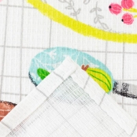 Полотенце Доляна «Чаепитие» 35х60 см, 100% хлопок, вафля 160 г/м2 Полотенце Доляна «Чаепитие» 35х60 см, 100% хлопок, вафля 160 г/м2