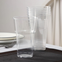 Набор пластиковой одноразовой посуды на 6 персон Не ЗАБЫЛИ! &laquo;Биг-Пак №2&raquo;, цвет белый