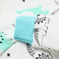 Комплект детский (кофточка, штанишки) НАЧЕС, цвет серый/мишки, рост 68 см