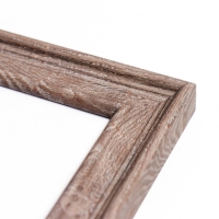 Фоторамка пластик "МИРАМ" 30х30 см коричневый (пластиковый экран)