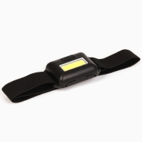 Фонарь налобный &laquo;Крутой рыбак&raquo;, черный