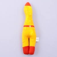 Игрушка для собак с пищалкой &laquo;&lrm;Курица&raquo;&lrm; из текстиля, 21 х 6,8 см