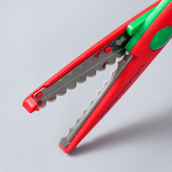 Ножницы рельефные Ножницы рельефные "Цветик" (набор 4 шт) 13 см МИКС