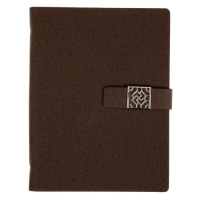 Органайзер "NEW" А5, с хлястиком, 92 листа в линейку, обложка кожзам, МИКС