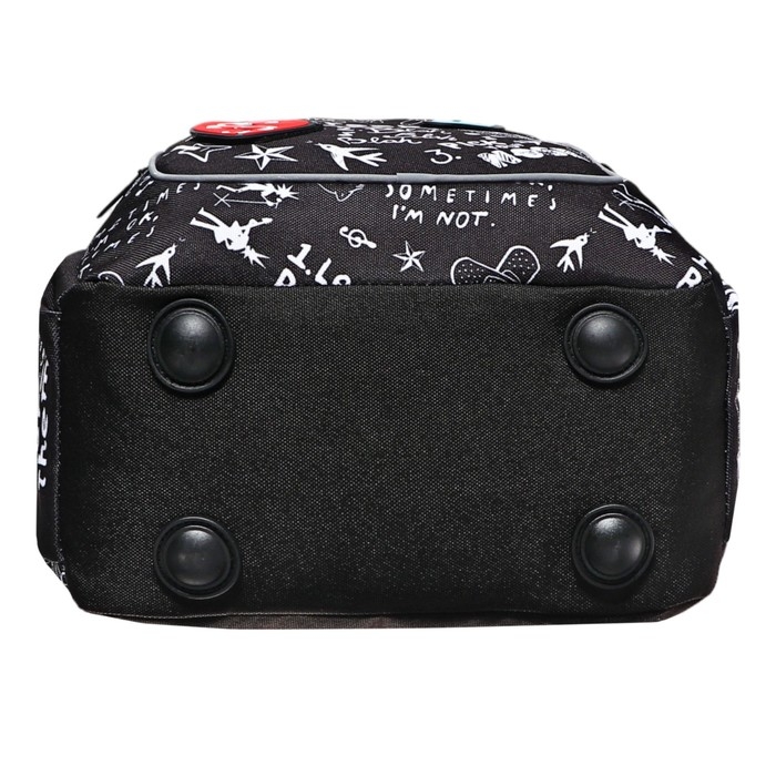 Рюкзак молодежный Феникс 43*30*14 дев Рюкзак молодежный Феникс 43*30*14 дев "Панк" черн 64145