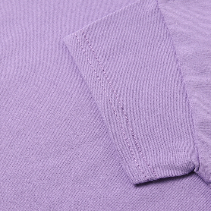 Футболка детская со спущенным плечом, цвет лиловый, рост 140 см Футболка детская со спущенным плечом, цвет лиловый, рост 140 см