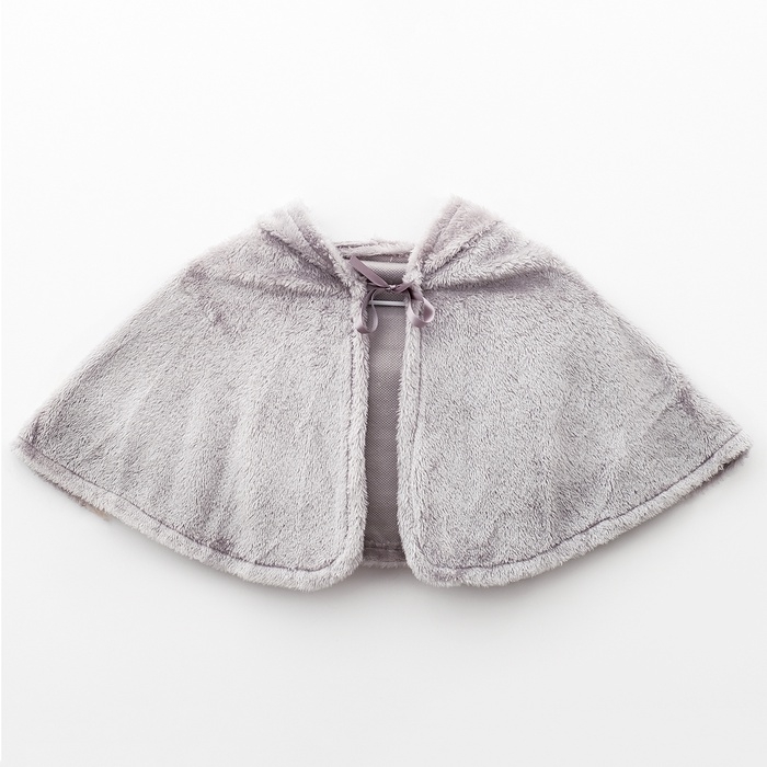 Карнавальная накидка &laquo;Котёночек&raquo;, рост 104-128 см, серый